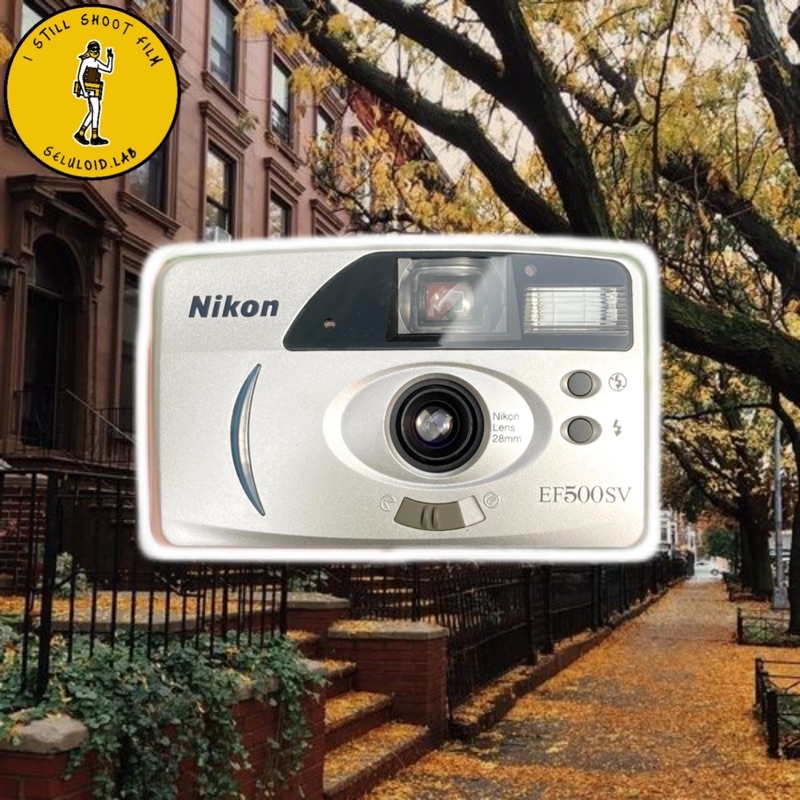 NIKON EF500SV kamera analog NOS rollfilm 35mm FUJI KODAK AGFA (NEW OLD STOCK)