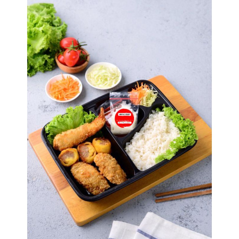 

Paket bento Box Minimal order 20 Paket