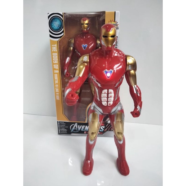 THE AVENGER Mainan Robot Superheroes Besar Bahasa Indonesia BRO 1521