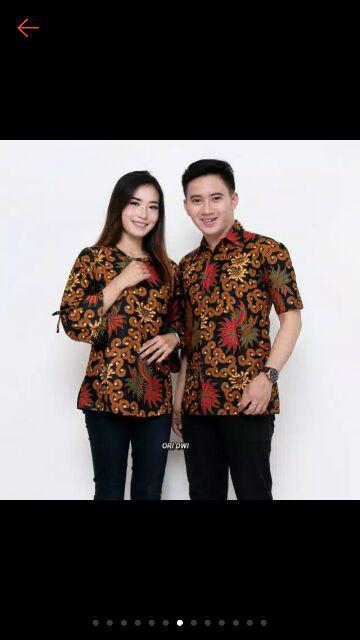 Maura Couple - Sania Ruffle Batik Couple Ori Ndoro Jowi Dnt Garansi Termurah Shopee - Shopashop Solo