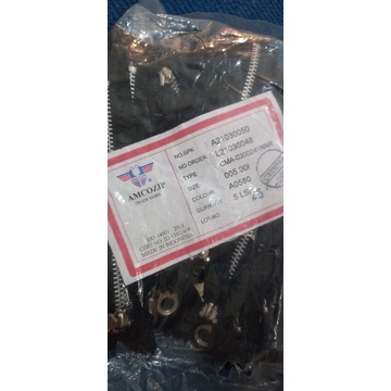 resleting kantong merek AMCO//produksi AMCO