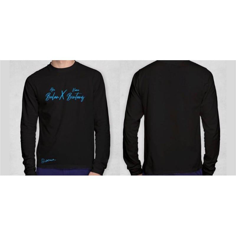 KAOS BULAN BINTANG LENGAN PANJANG BETRAND PETO SIZE S-XL KEKININAN