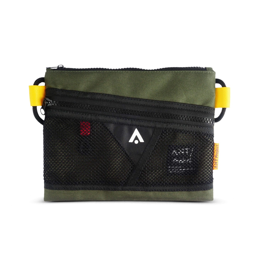 ANT PROJECT - Tas Sacoche Selempang Hipster New Color - Tas Sling Bag - Tas Selempang pria