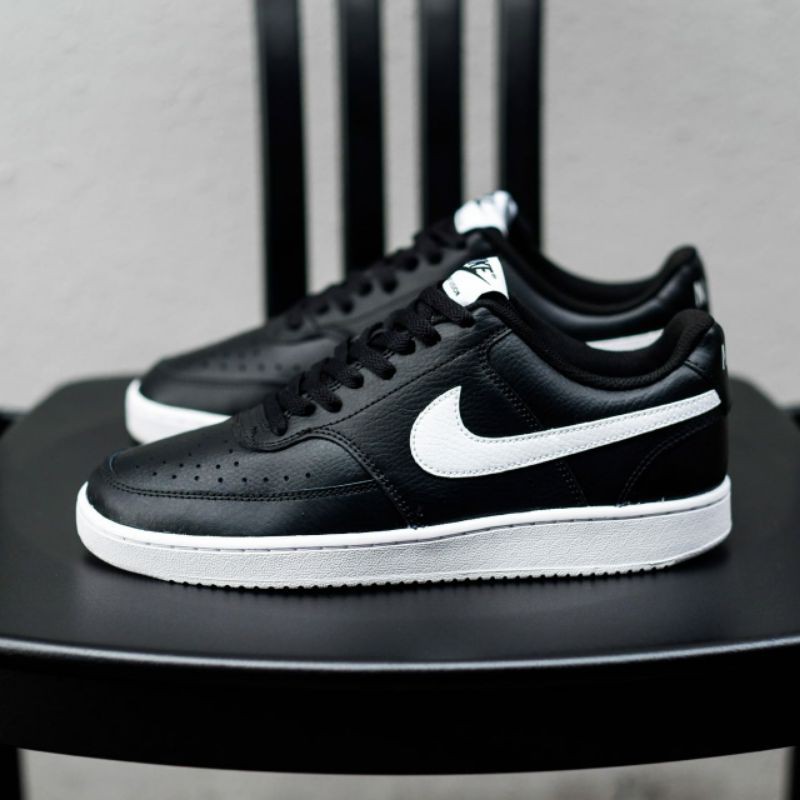 NIKE COURT VISION BLACK WHITE