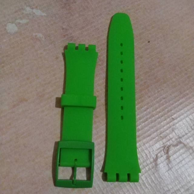 TALI / STRAP JAM SWATCH 19MM 19 mm WARNA HIJAU