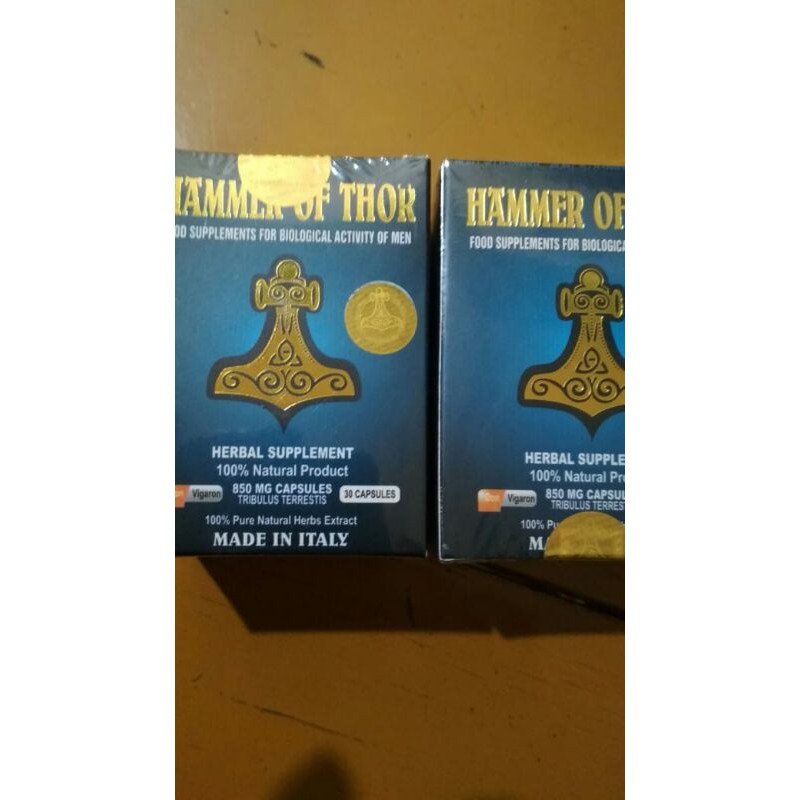 NEW~HAMMER OF THOR CAPSUL .ASLI ORIGINAL