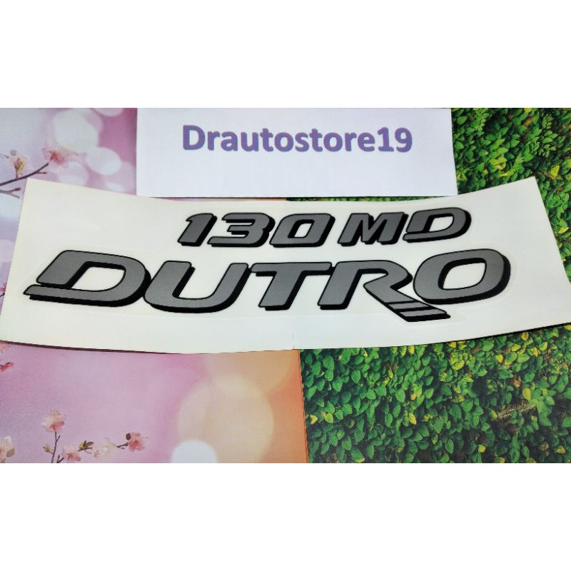 Sticker Hino 130 MD Dutro