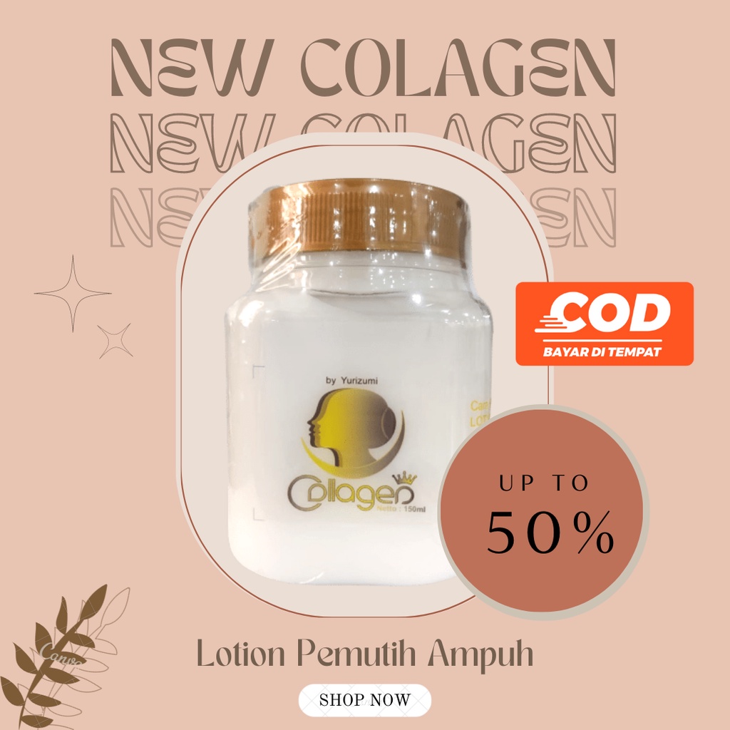 Pemutih Badan Permanen Pria Wanita Bpom | Bibit Collagen Pemutih Kulit