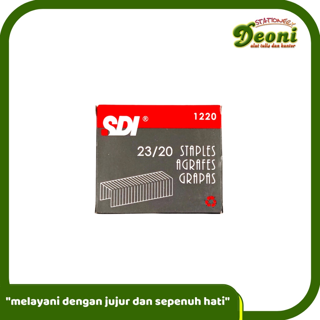 

SDI 1220 Staples Refill 23/20 ( untuk Stapler isi 1000 Pcs)