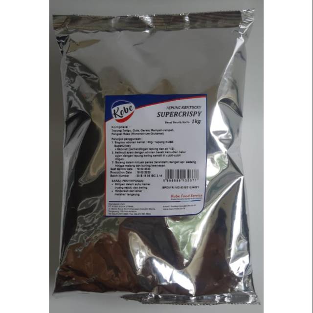 

Kobe Tepung bumbu Kentucky Super crispy ayam goreng