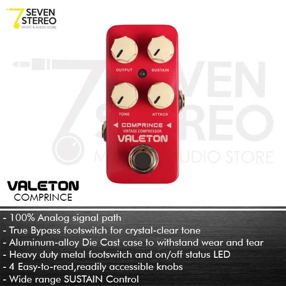 Valeton Comprince Vintage Compressor Effect Pedal