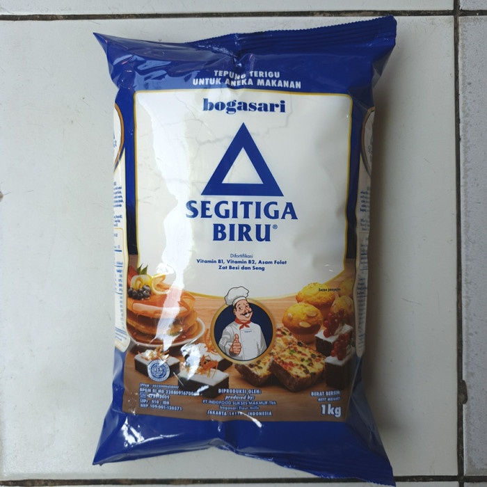 

gtg2011bb Satuan Tepung Terigu Segitiga Biru Premium 1 Kilo/1Kg/1 Kg Da01D100