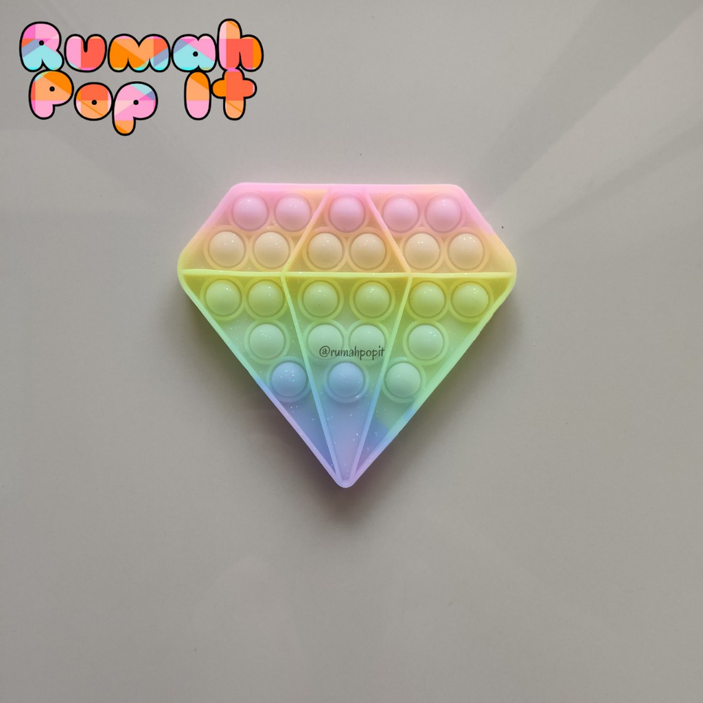 Jual Pop It Fidget Toys DIAMOND JELLY 