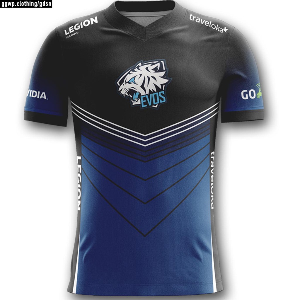 JERSEY KAOS BAJU  TEAM GAMING DOTA 2 CSGO ML AOV EVOS  