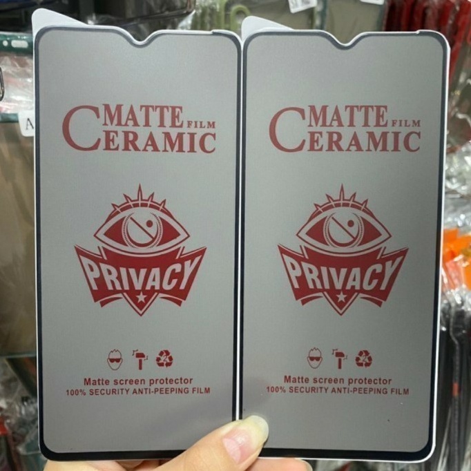 SCREEN PROTECTOR CERAMIC MATTE ANTI SPY IPHONE 11 PRO MAX - FA