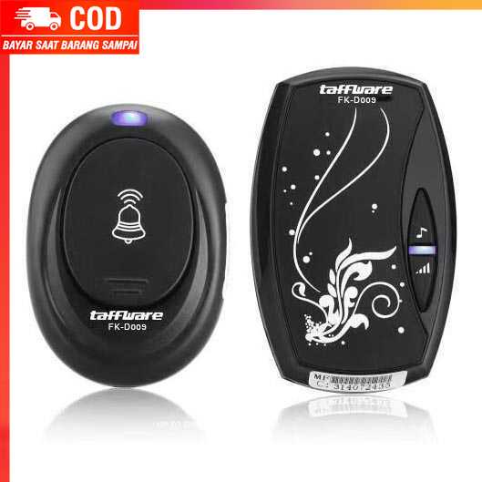 (100% BARANG ORI) Alarm Pintu Wireless Waterproof dengan EU Plug - FK-D009