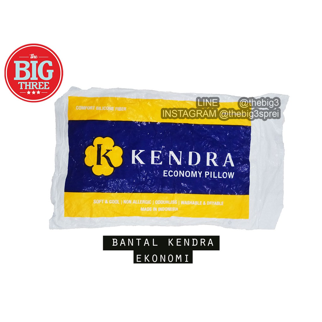  BANTAL  GULING merk  KENDRA Ekonomi Edition Silikon Soft 