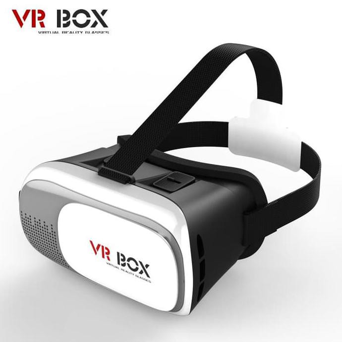 New Kaca mata Virtual Reality VR BOX 2 3D Glasses Bioskop