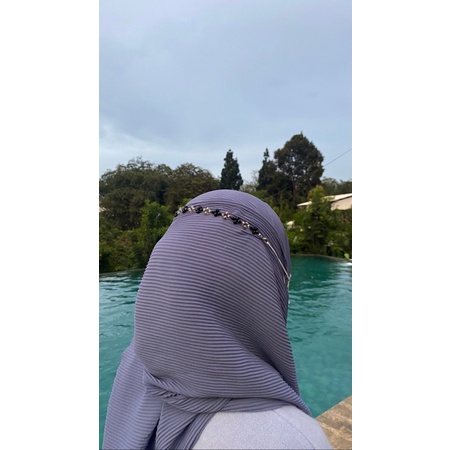 Konektor Masker Hijab flowery