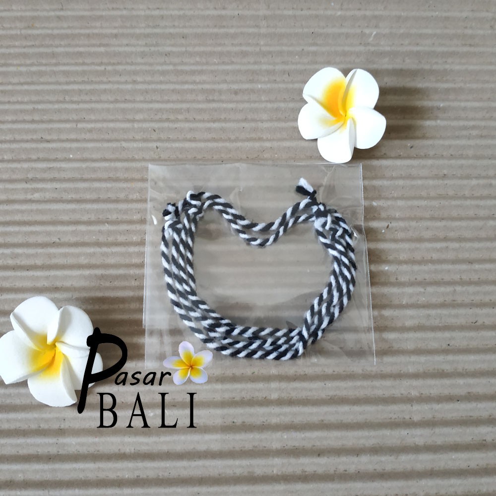 Gelang Tali Etnik Poleng Khas Bali