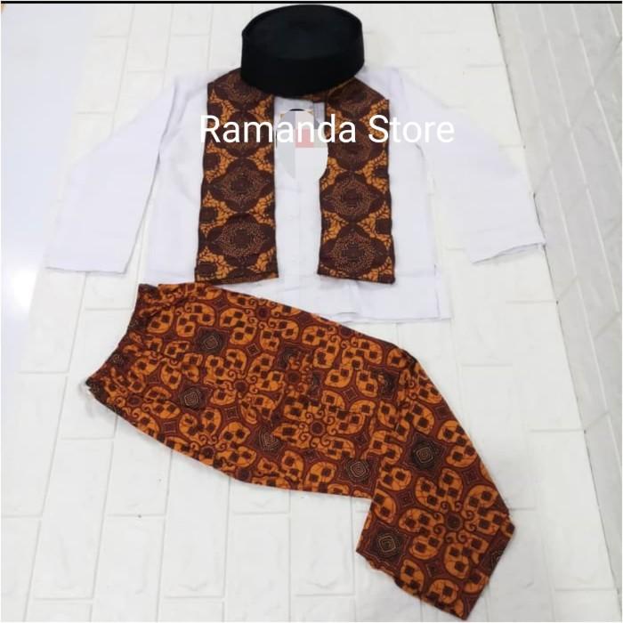 Adat Anak Baju Adat Betawi Sodariyah Anak 5-6Th Anak Laki Laki