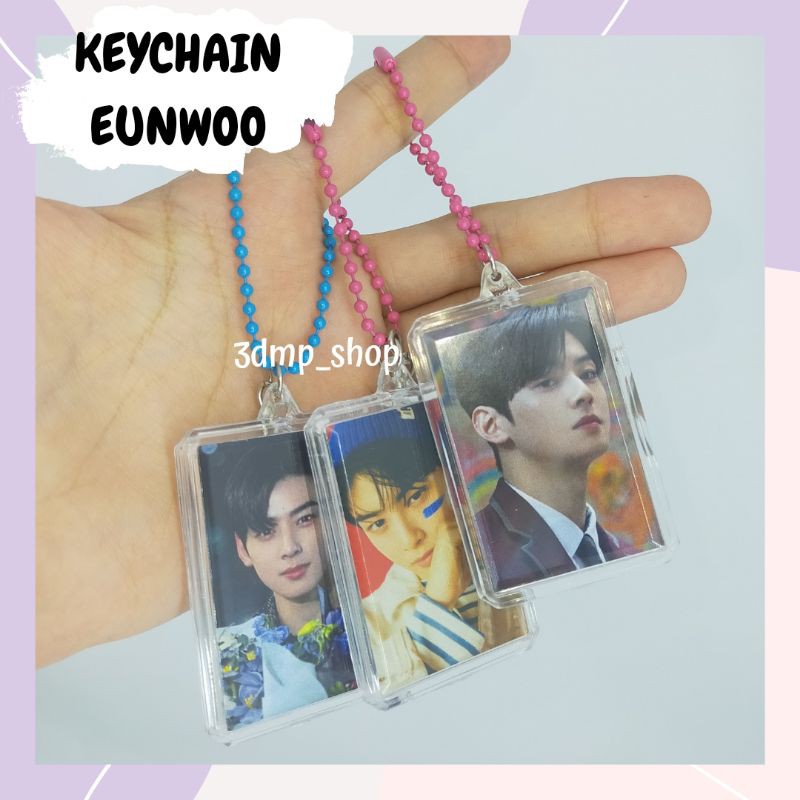 Gantungan Kunci Keychain Ganci Astro Eunwoo Suho