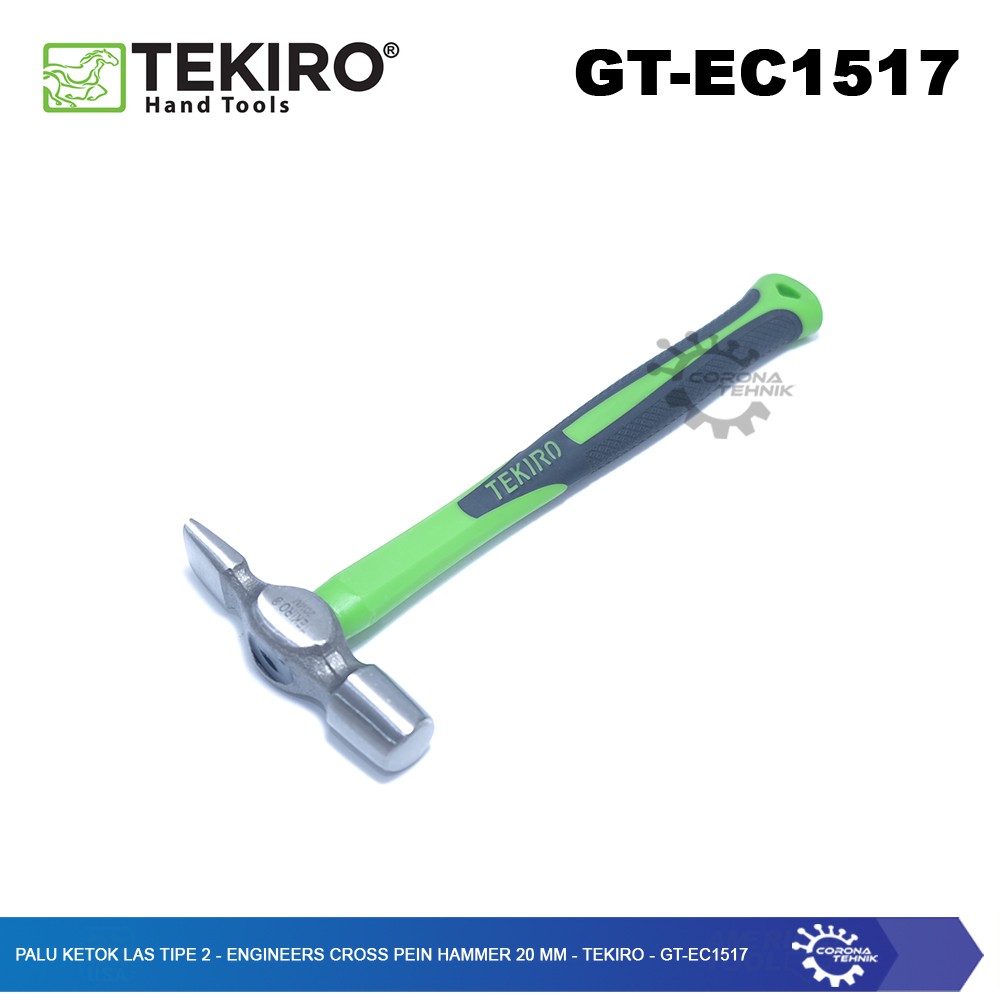 GT-EC1517 - Palu Ketok Las Tipe 2 - Engineers Cross 20 mm - Tekiro