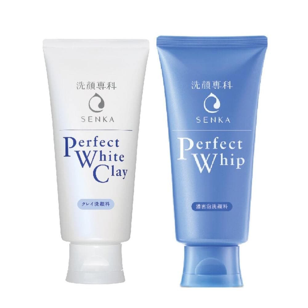 [ORIGINAL BPOM] SENKA Facial Foam Perfect Whip &amp; Perfect White Clay