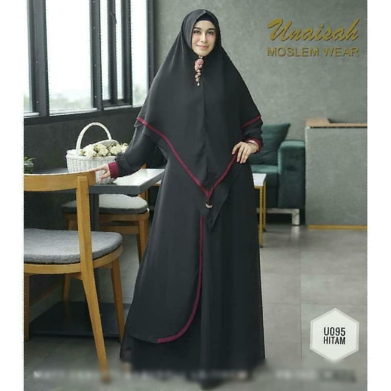 MALAIKA SYARI DRESS MUSLIM l baju wanita l baju gamis l dress l gamis l  baju gamis l fashion wanita