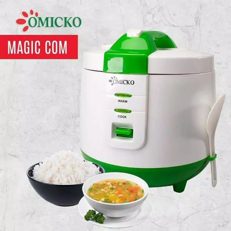 RICE COOKER / MAGIC COM / PENANAK NASI OMICKO 1,8 LITER 50 WATT