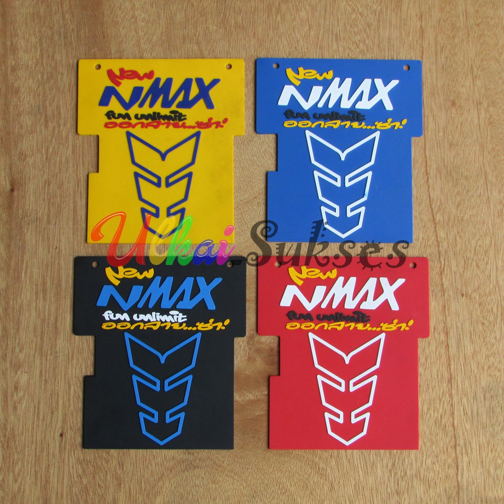 Variasi Aksesoris Mud Flap Nmax / Karpet Kolong Pelindung Lumpur Nmax Murah