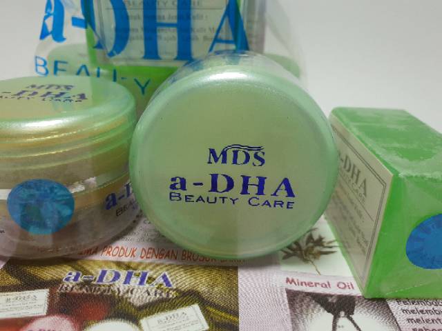 CREAM ADHA MDS HIJAU ORIGINAL 3IN1