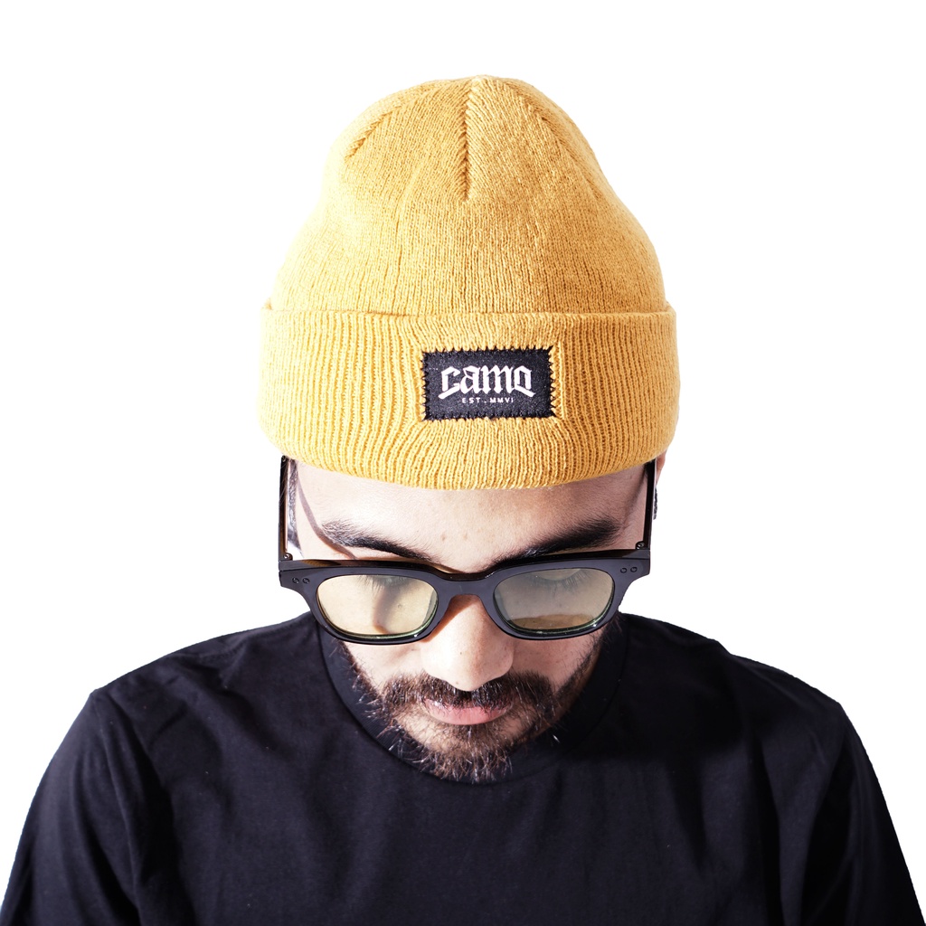 BEANIE 7386 YELLOW | CAMO WARBROKE