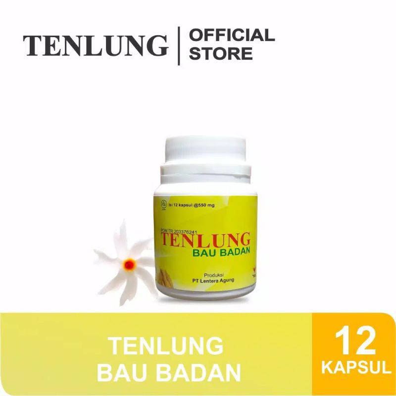 Tenlung Pelangsing Badan (Lancar BAB) KECIL Isi 12 Kapsul