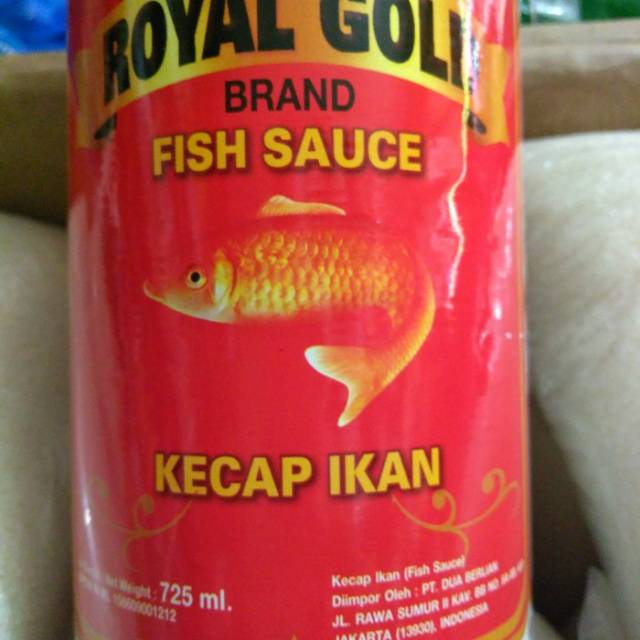 

Kecap ikan fish sauce royal gold brand 725ml BY MDS