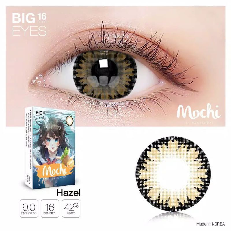 {BISA COD} SOFTLENS X2 MOCHI BY EXOTICON NORMAL &amp; MINUS -0.50 SD -3.00