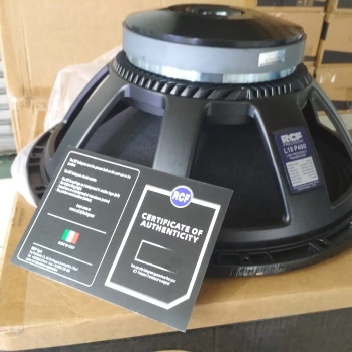 SPEAKER COMPONEN RCF L18 P400 ( 18 INCH ) GRADE A