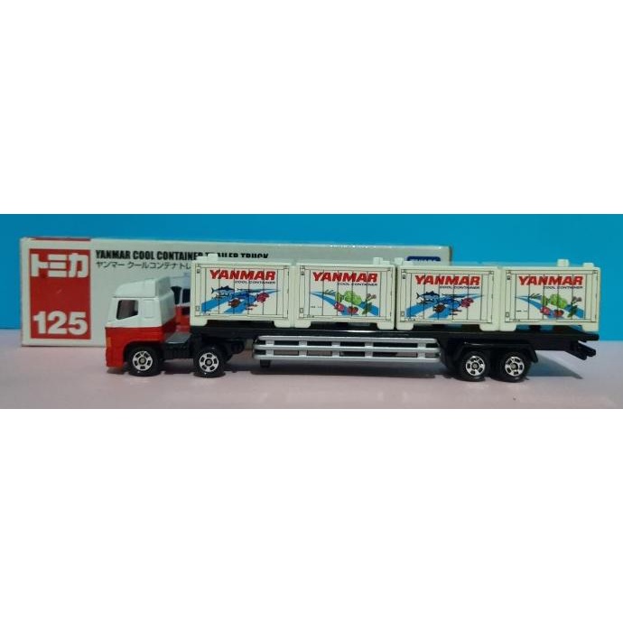 @#@#@#] Tomica Takara Tomy 125 Yanmar Cool Container Trailer Truck