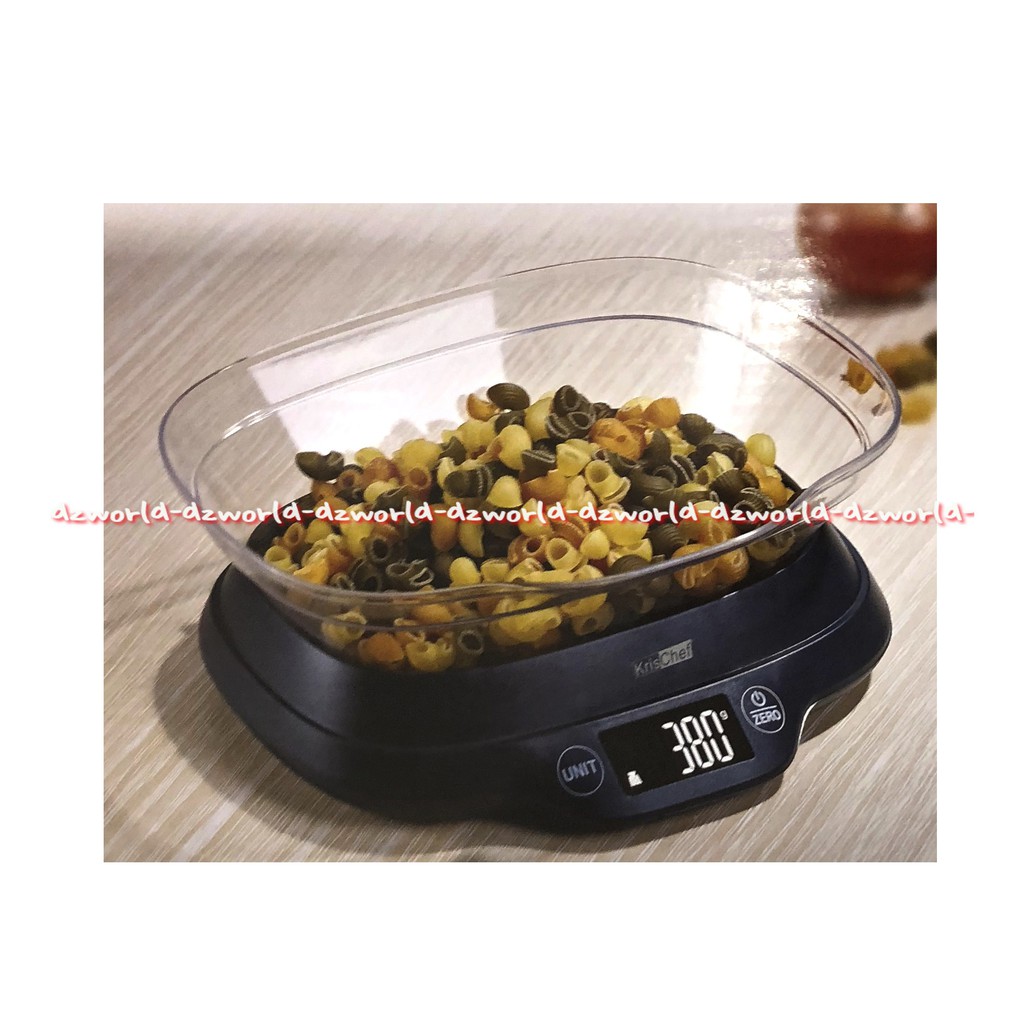 Krischef Electronic Kitchen Scale Timbangan Digital Kue Dapur