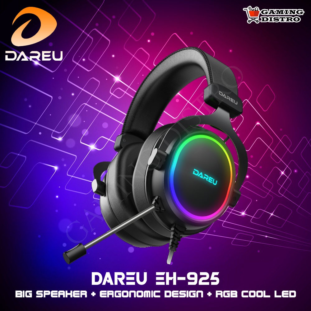Headset Gaming Dareu Magic EH925 RGB - Dareu EH-925 RGB