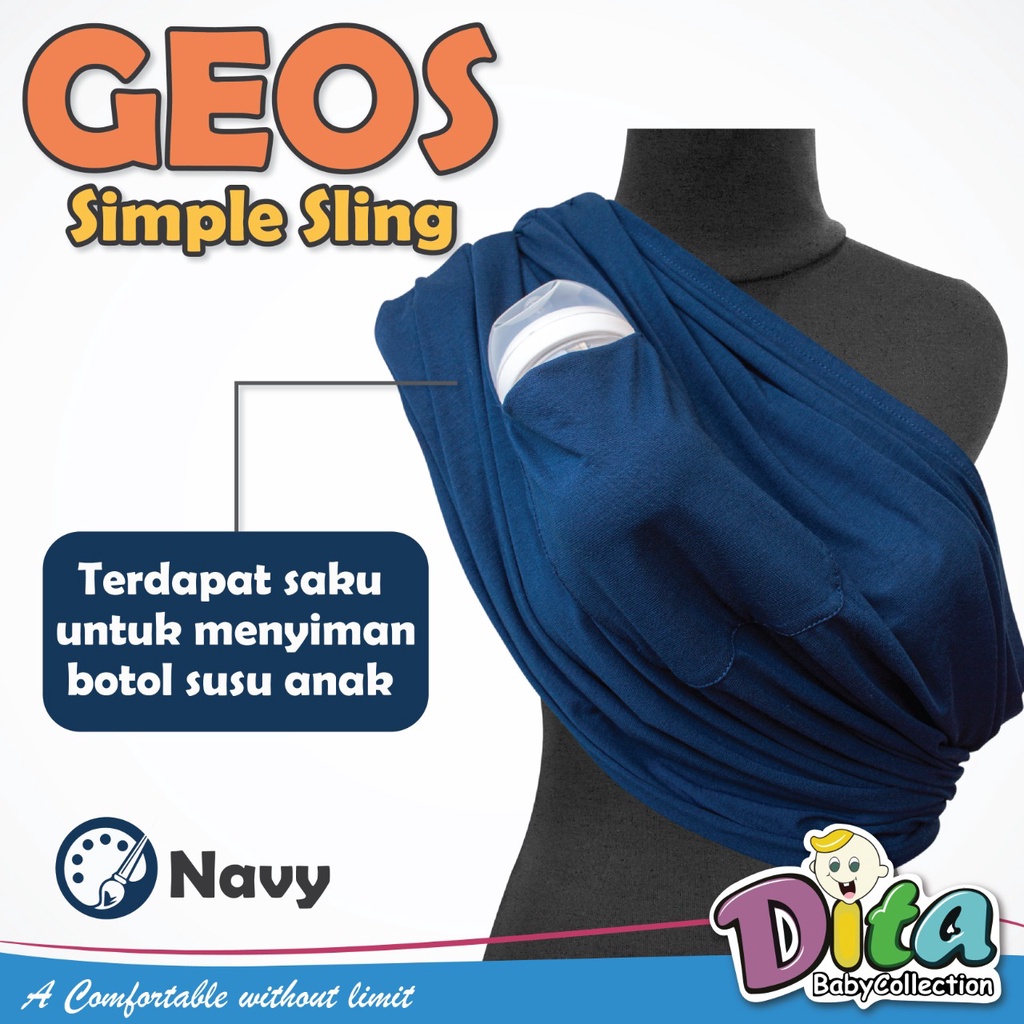 GEOS POLOS DITA PAKAI KANTUNG Geos Polos premium Gendongan Polos murah geos Kaos GEOS DITA POLOS