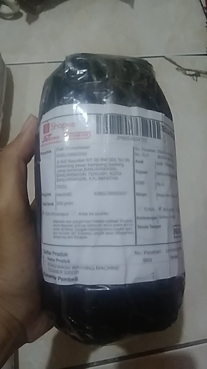 Brandwash Washing Machine Cleaner 500gr Sabun Pembersih Mesin Cuci Front N Top Loading