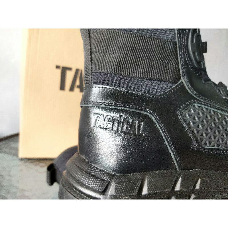 Sepatu PDL Tactical Tali Putar Libra Tawon