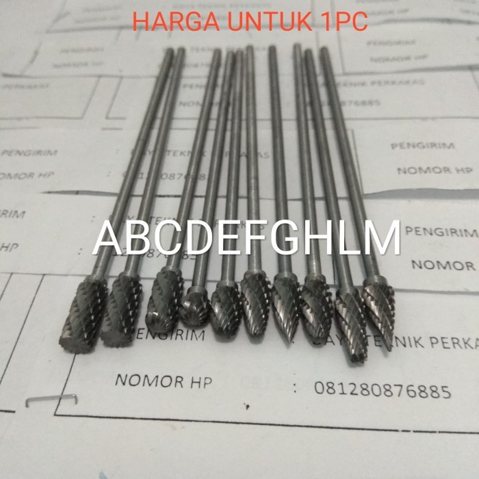MATA BOR TUNER PANJANG - TUNER CARBIDE LONG - MATA CUNER MOTOR PANJANG - A