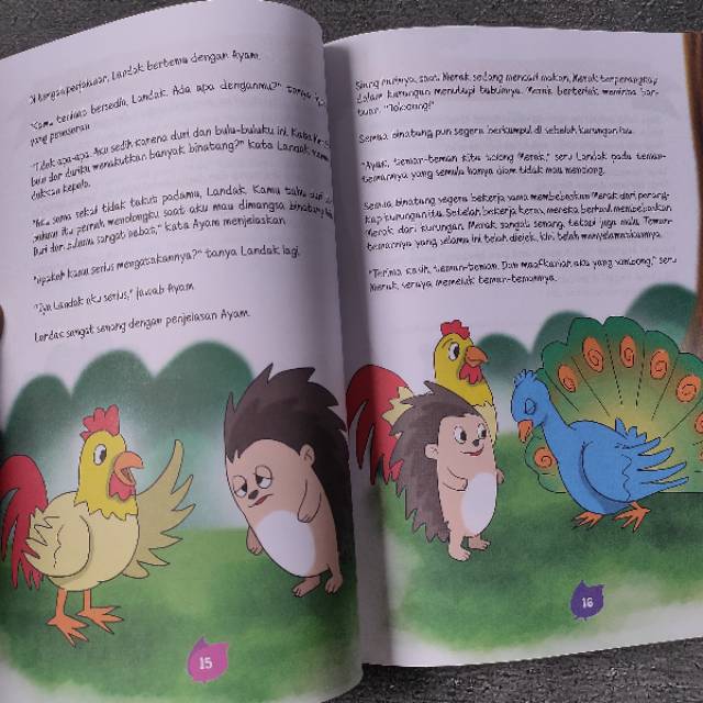 Buku Anak Dongeng Fabel Karakter Anak: Persahabatan Binatang-3