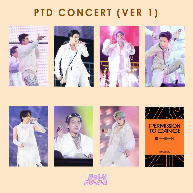 Premium Photocard Unofficial BTS PTD on Stage Online Concert Ver 1 (Pre-order)