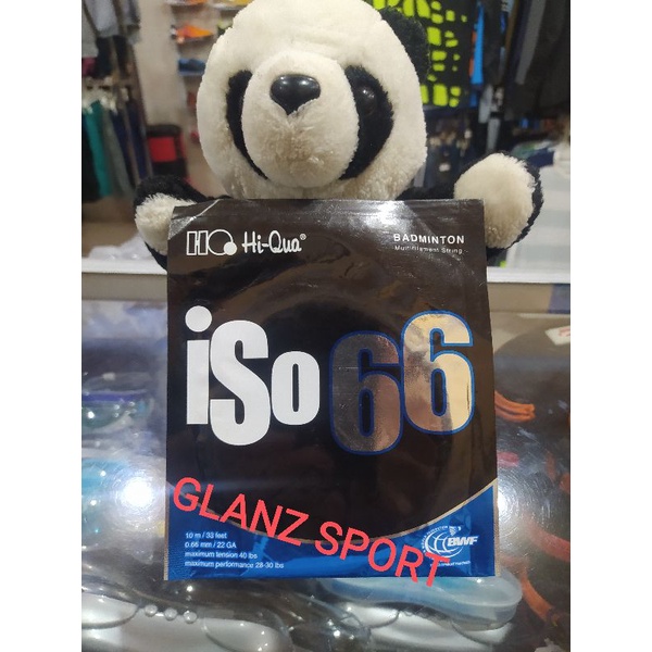Senar Badminton Hi-Qua HiQua Iso 66 // iso HQ 66