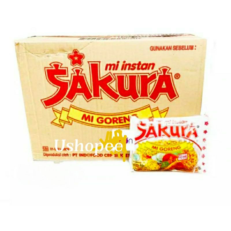 

[1karton isi 40 bungkus] Sakura mie instant mi goreng