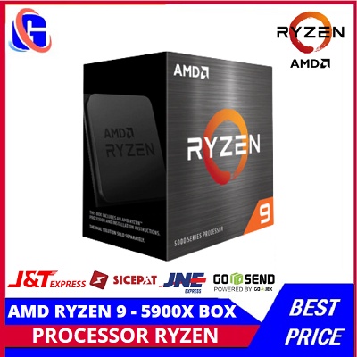 AMD Processor RYZEN 9 - 5900X BOX