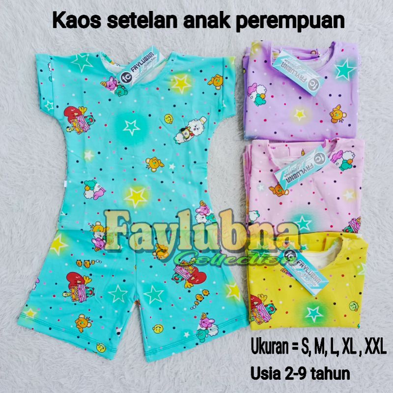 SETELAN KAOS ANAK USIA 1-8 TAHUN / KAOS SETELAN ANAK PEREMPUAN / SETELAN ANAK PEREMPUAN / KAOS ANAK PEREMPUAN / KAOS SETELAN ANAK ANAK / KOAS ANAK ANAK